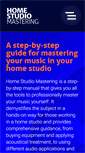 Mobile Screenshot of homestudiomastering.com